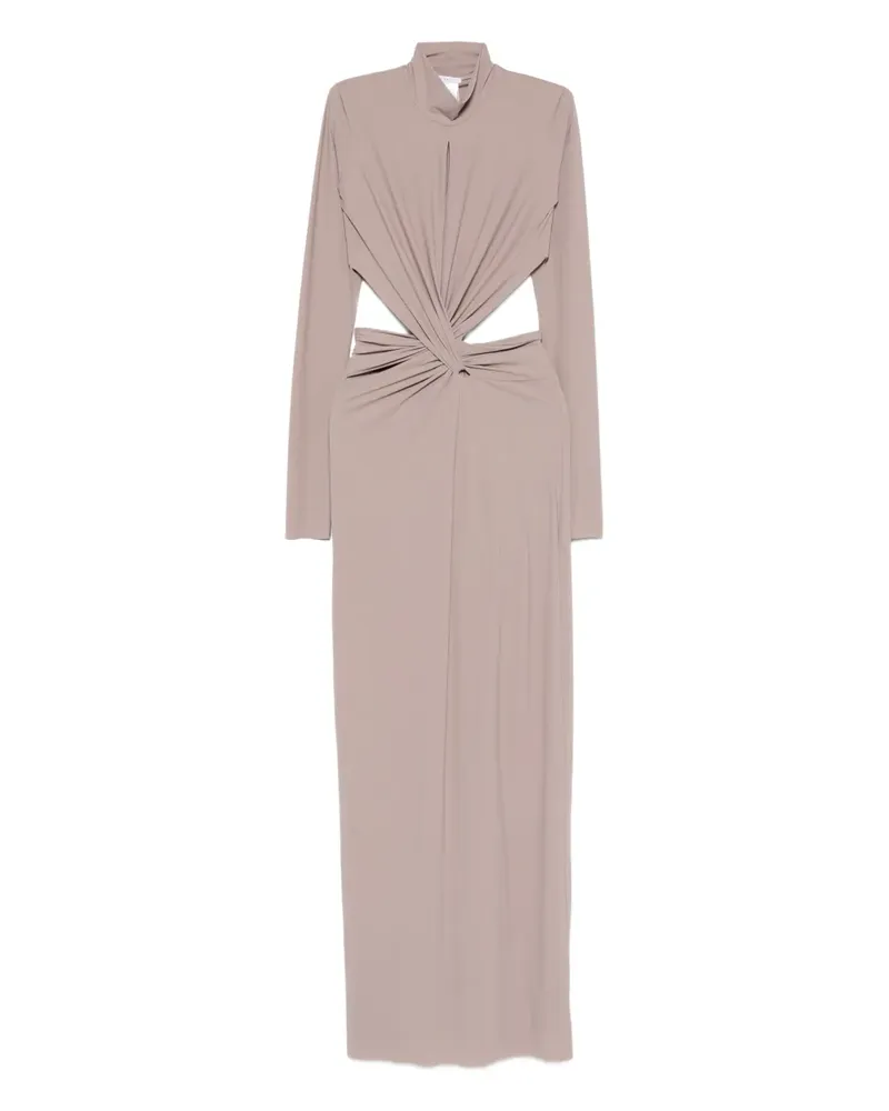 Amazuìn Maxikleid mit Cut-Out - Nude Nude