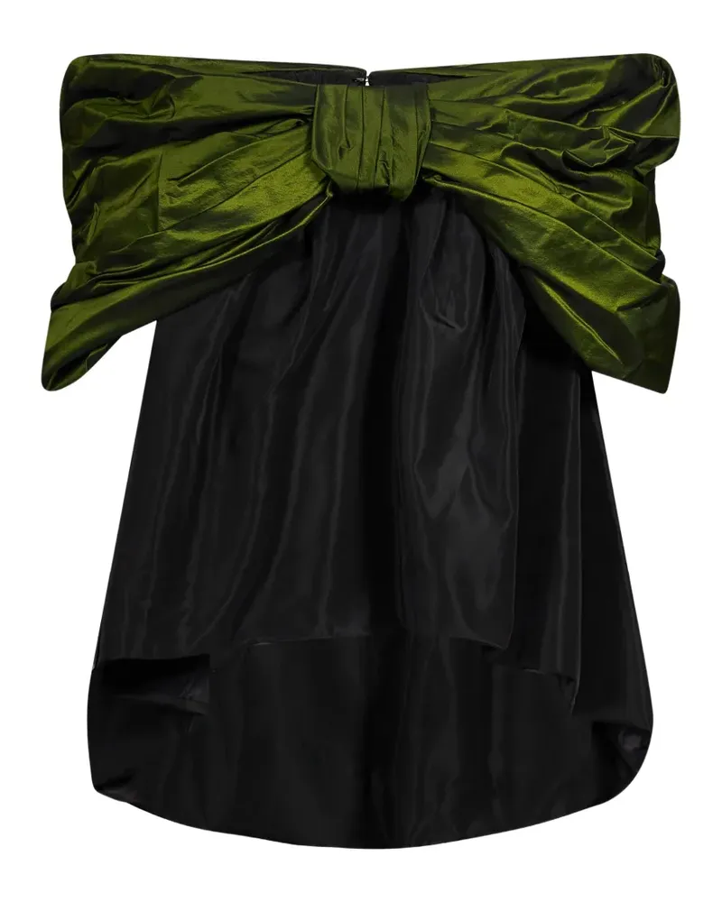 Simone Rocha Schulterfreies Oberteil mit Schleife - Schwarz Schwarz