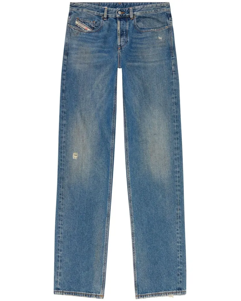 Diesel 2001 D-Macro Straight-Leg-Jeans - Blau Blau