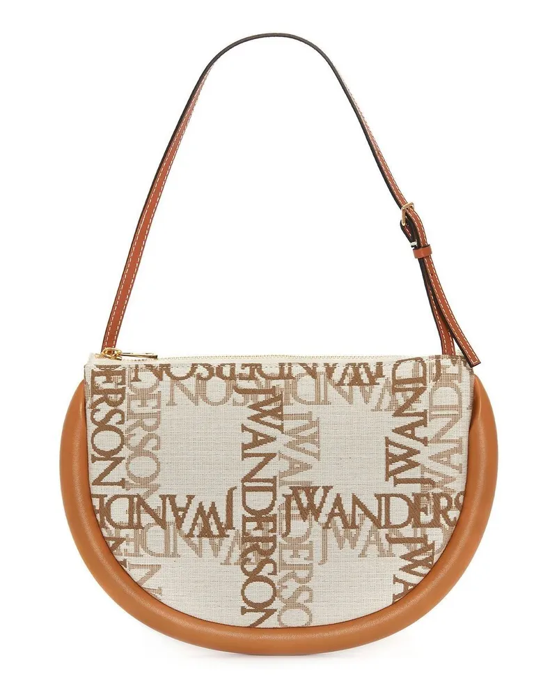 J.W.Anderson Bumper-Moon Schultertasche - Nude Nude