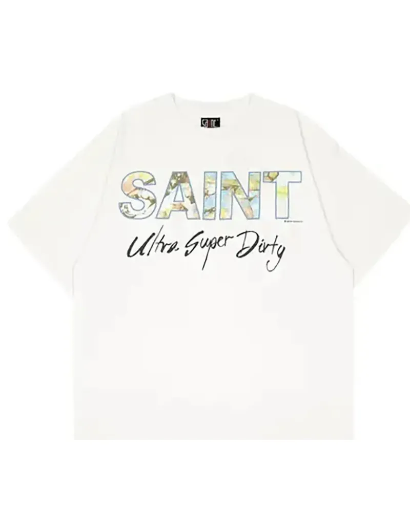 SAINT MXXXXXX Super Dirty T-Shirt - Weiß Weiß