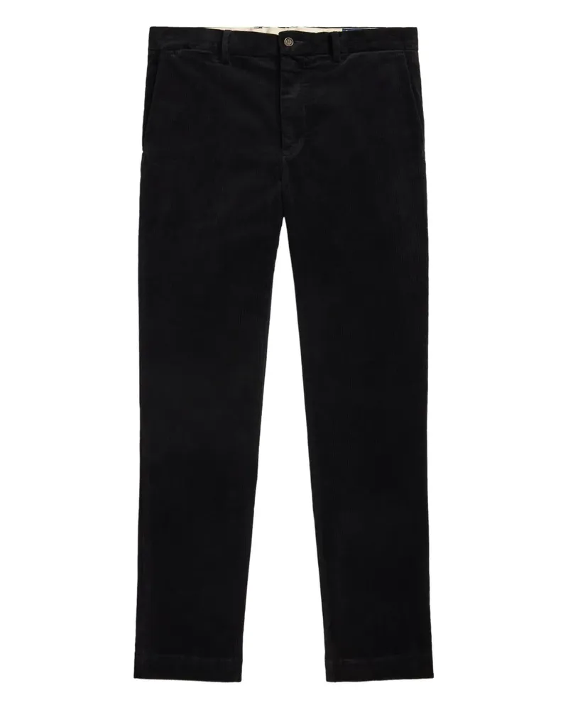Ralph Lauren Straight-Leg-Hose aus Cord - Schwarz Schwarz