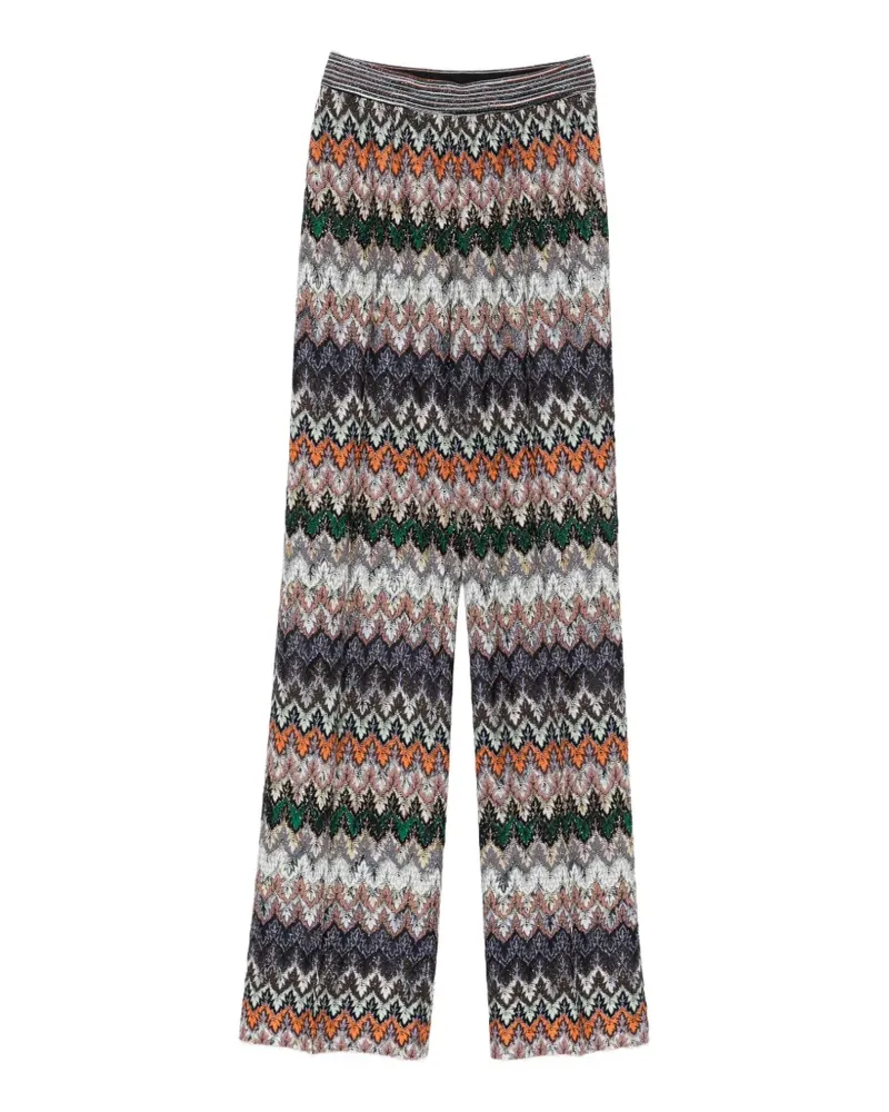 Missoni elasticated-waistband trousers - Grün Grün