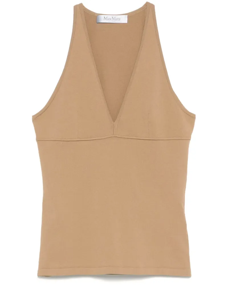 Max Mara Armida Tanktop - Braun Braun