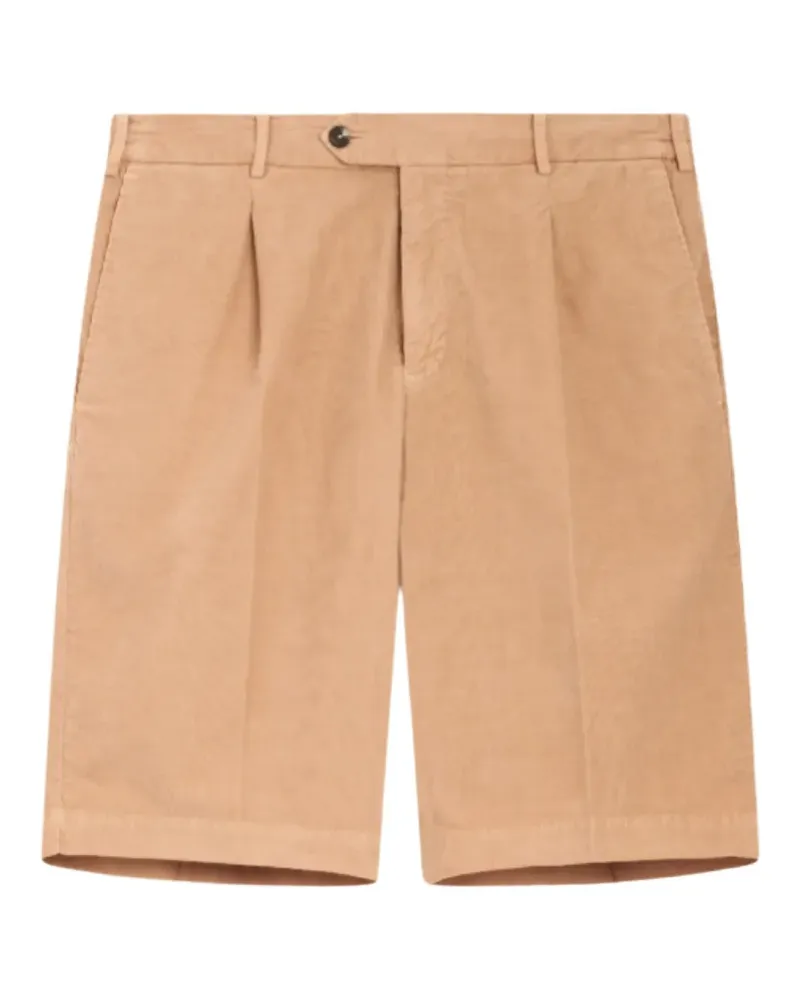 PT TORINO pleated tailored shorts - Nude Nude