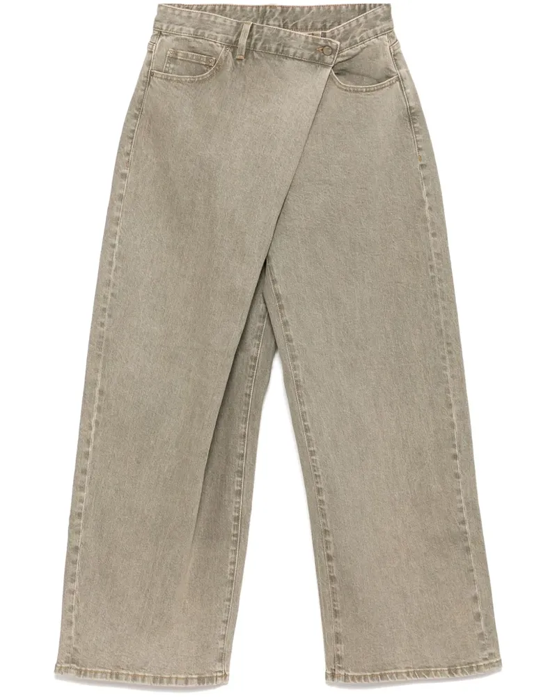 JNBY Jeans mit weitem Bein - Grau Grau