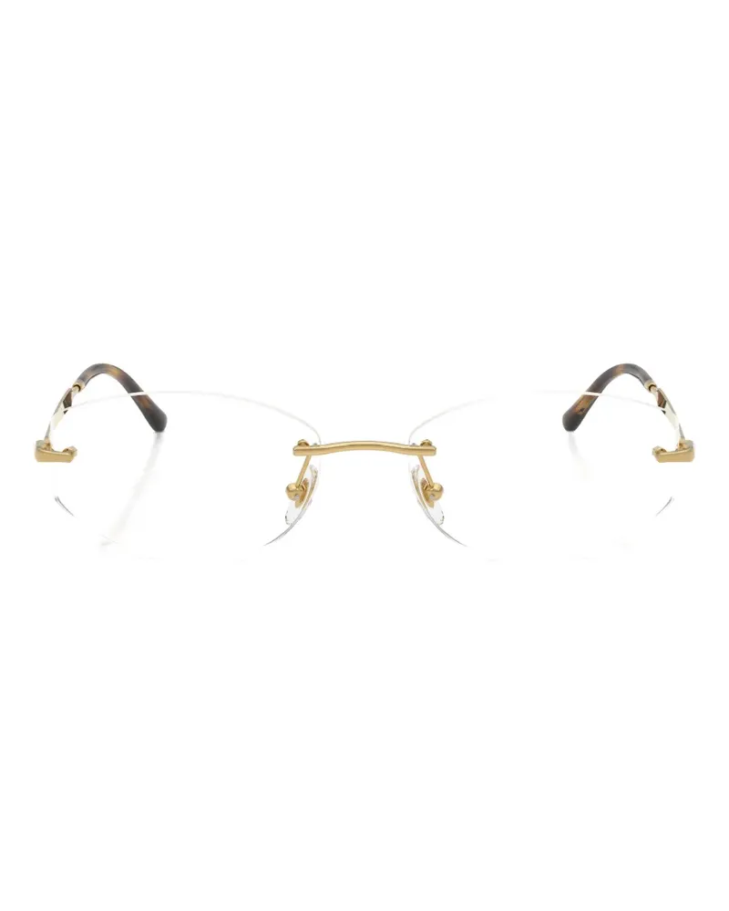 Ray Ban Rahmenlose RB3792V Brille - Gold Gold