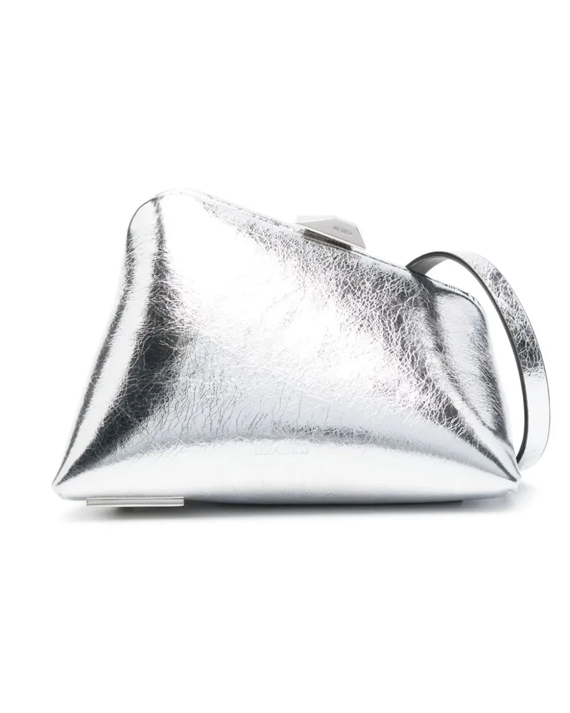ATTICO Mini Midnight Clutch - Silber Silber