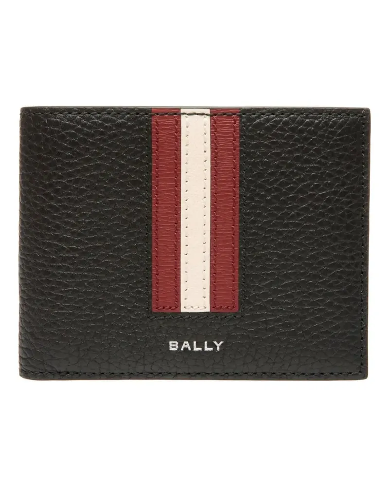 Bally striped wallet - Schwarz Schwarz