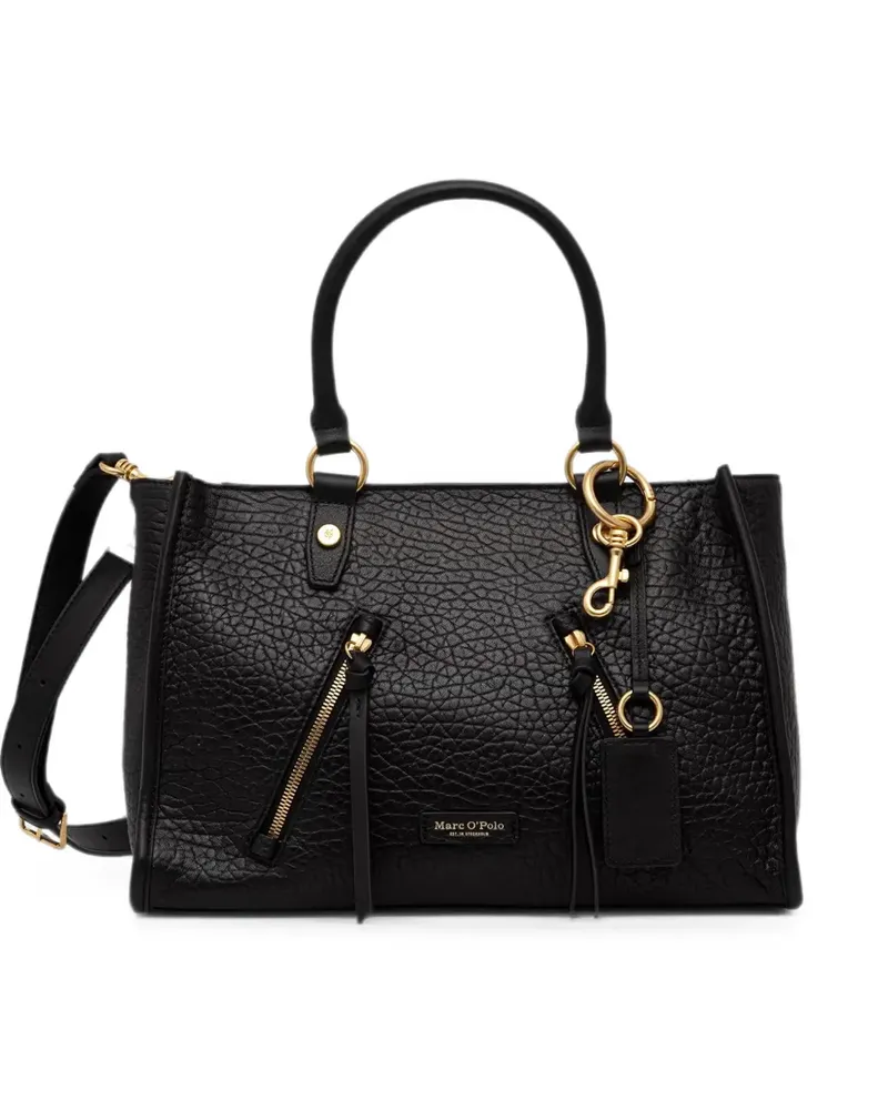 Marc O'Polo Strukturierte Tote Bag - Schwarz Schwarz