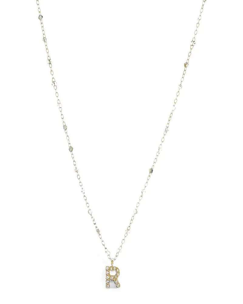 Gigi Clozeau Halskette mit Diamantanhänger - Gold Gold