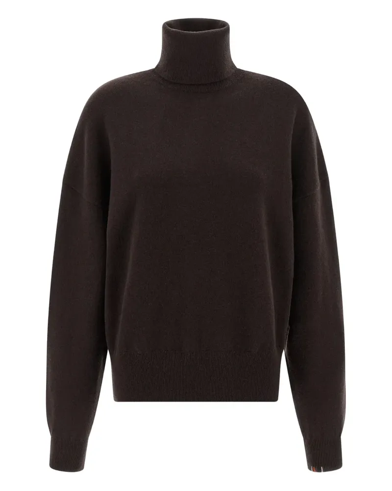 extreme cashmere N°204 Jill Rollkragenpullover - Braun Braun