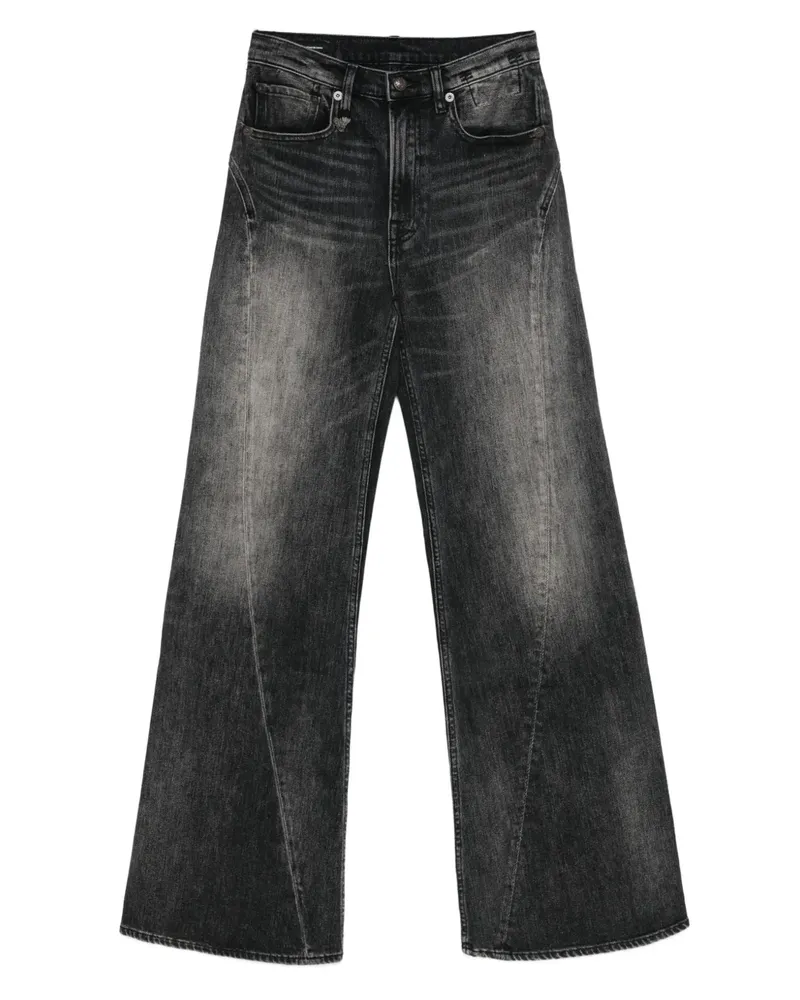 R13 panelled jeans - Schwarz Schwarz