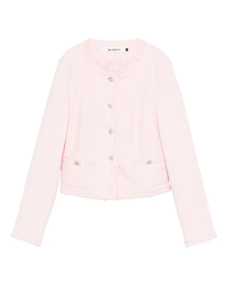 MISBHV tweed jacket - Rosa Rosa