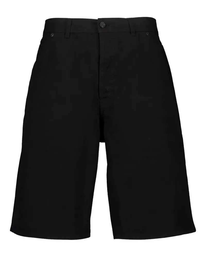Saint Laurent Klassische Jeans-Bermudas - Schwarz Schwarz