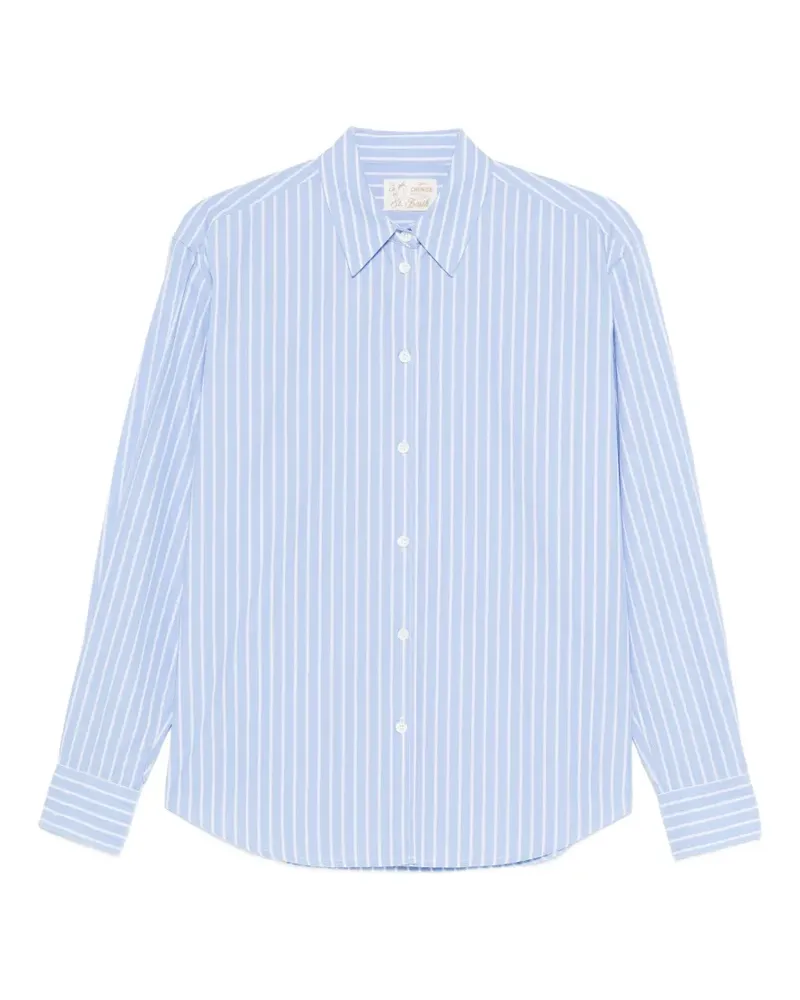 MC2 Saint Barth Gestreiftes Meredith Hemd - Blau Blau