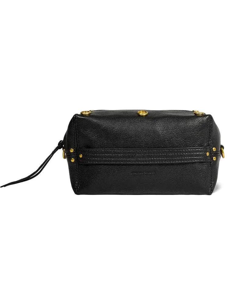 Jérôme Dreyfuss Lucky Case studded clutch bag - Schwarz Schwarz