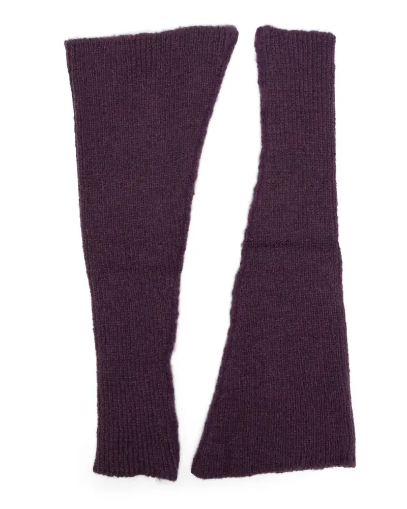 Barbara Bologna Angels knitted gloves - Violett Violett