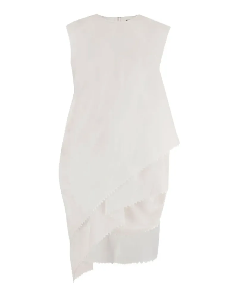 Jacquemus Traversin layered mini dress - Weiß Weiß