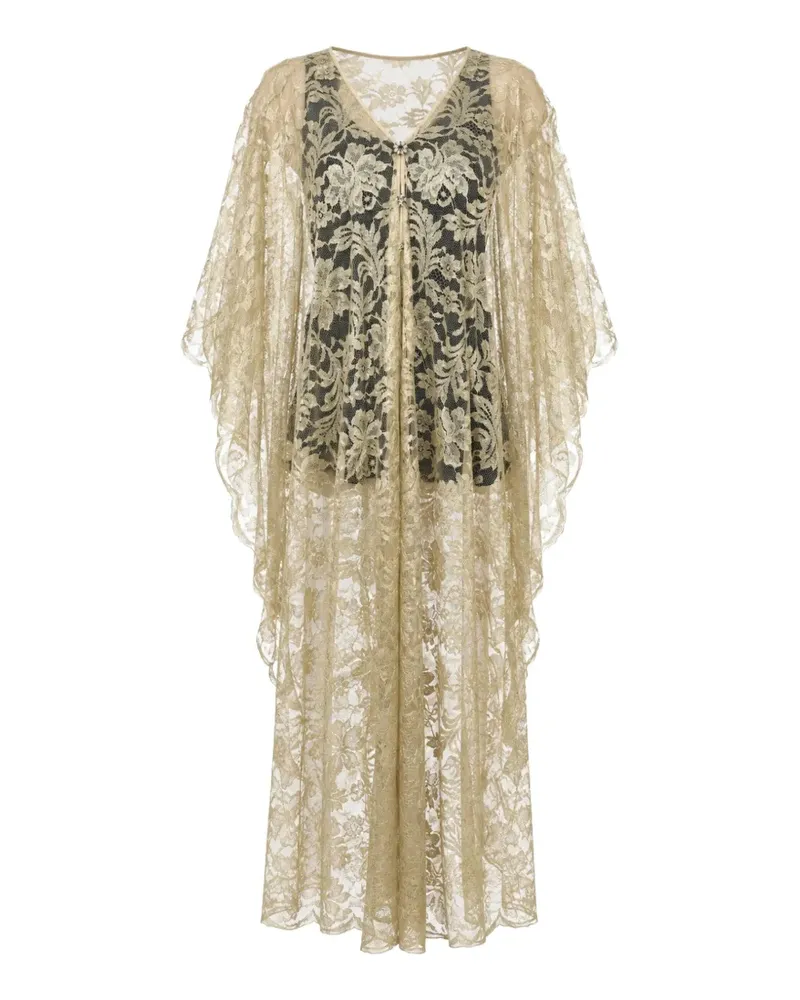 Dolce & Gabbana Kleid mit Spitze - Gold Gold