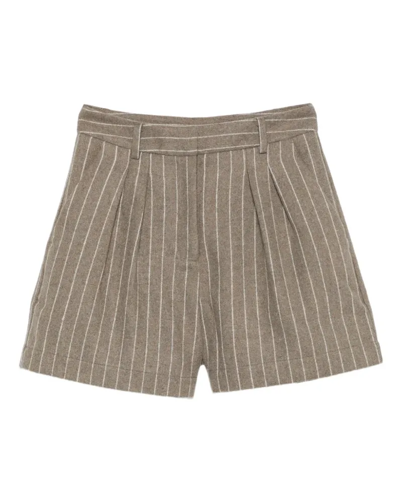 MC2 Saint Barth Shorts mit Nadelstreifen - Grau Grau
