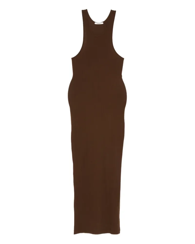 Entire Studios Muscle tank midi dress - Braun Braun