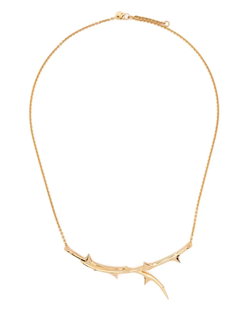 Shaun Leane Rose Thorn Horizontal necklace - Gold Gold