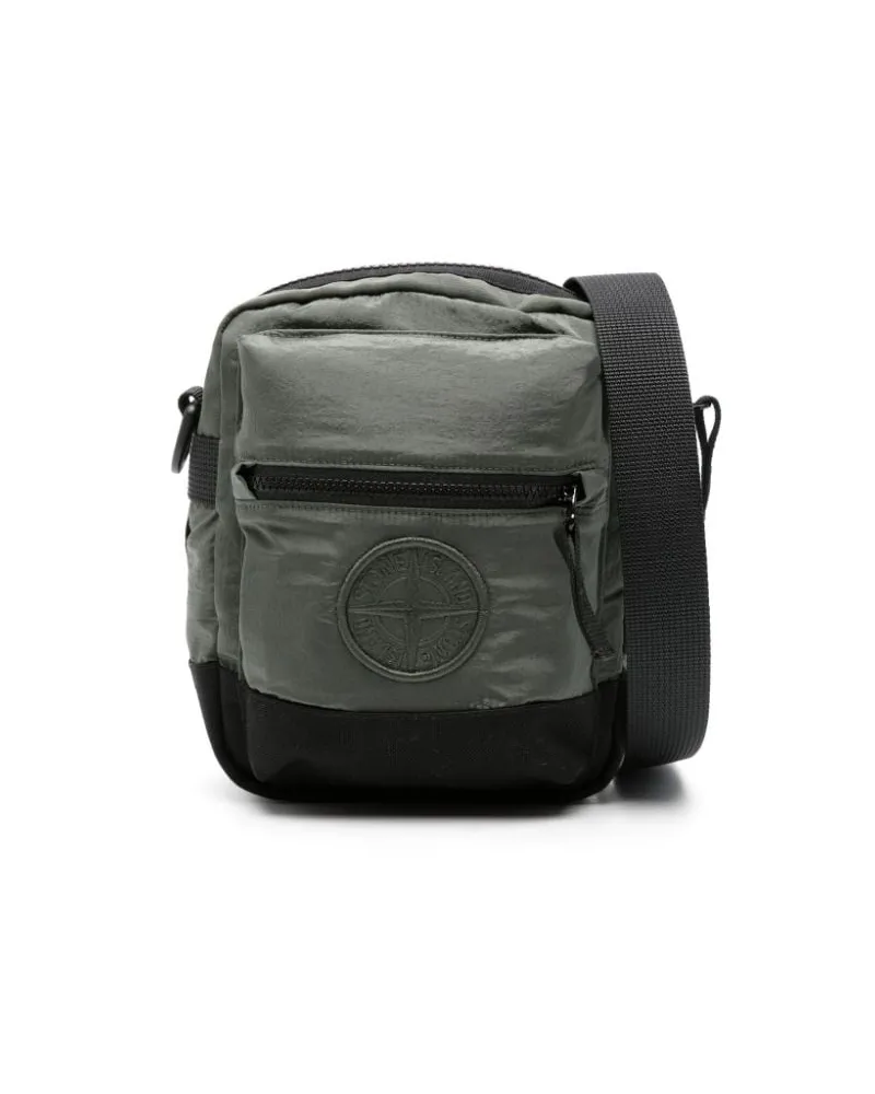 Stone Island Kuriertasche mit Kompass - Grün Grün