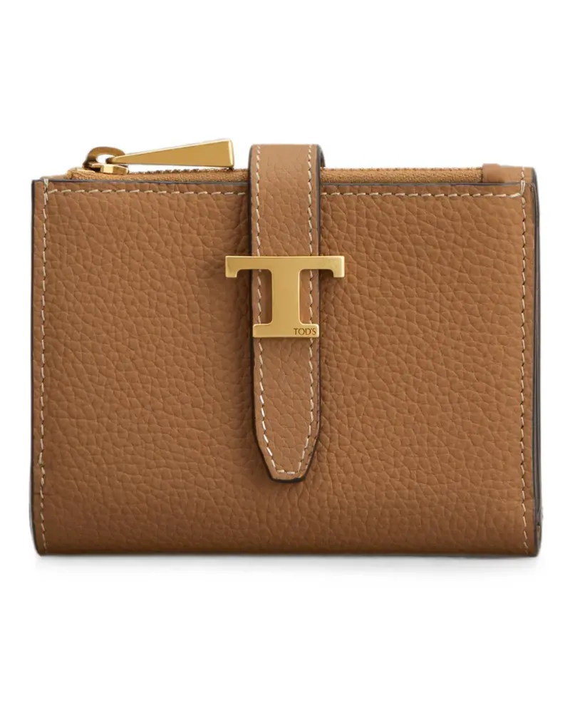 TOD'S T Timeless Portemonnaie - Braun Braun
