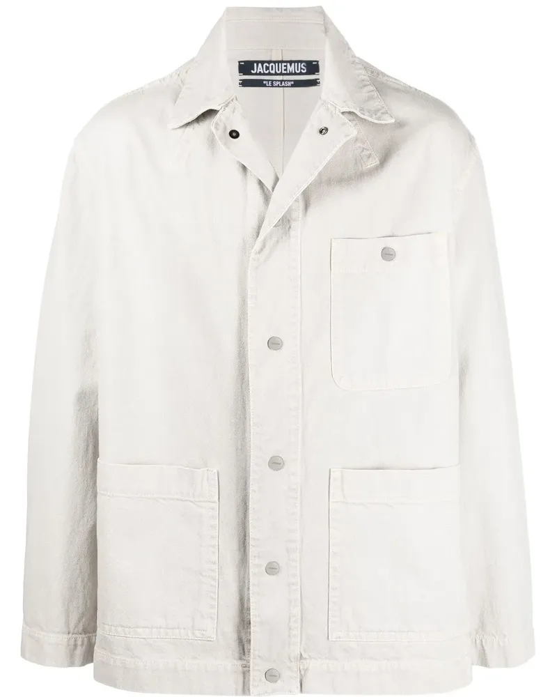 Jacquemus Jacke aus Bio-Baumwolle - Nude Nude