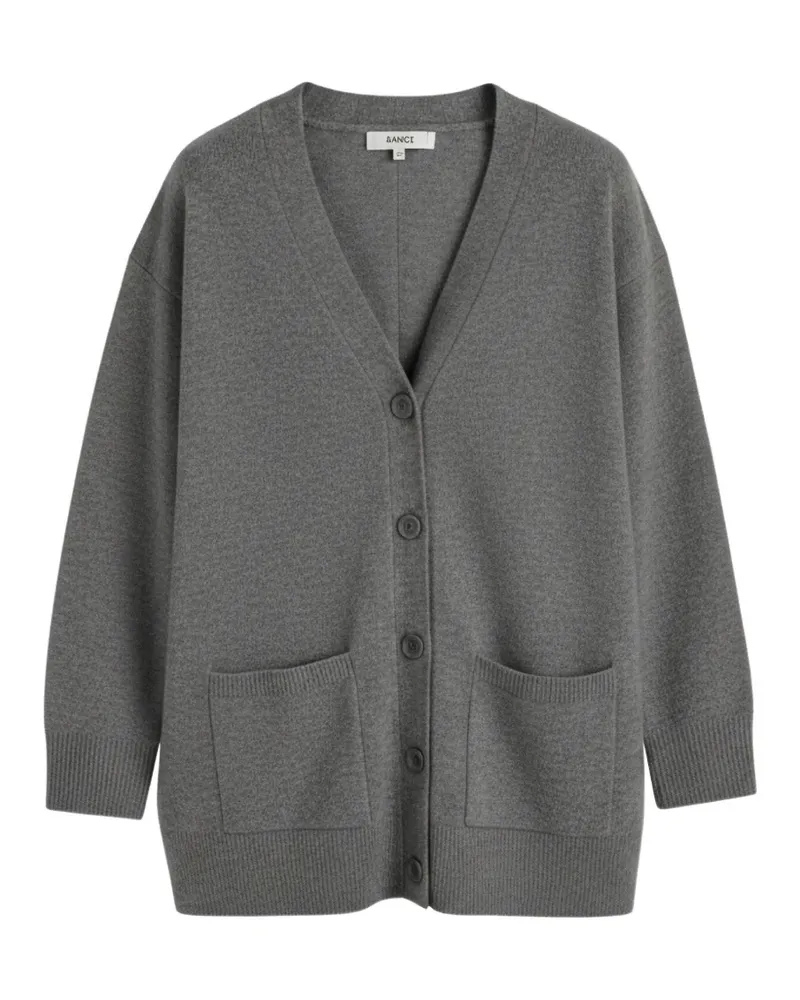 Chinti & Parker Geknöpfter Cardigan mit aufgesetzten Taschen - Grau Grau