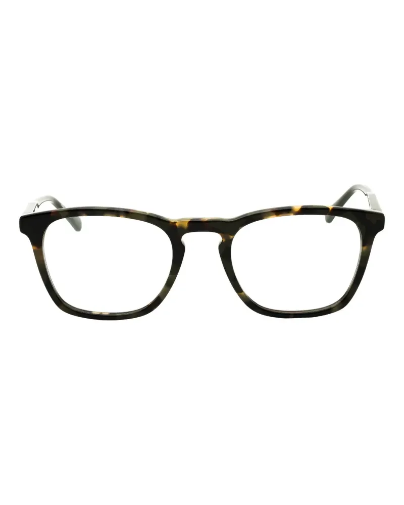 Calvin Klein Eckige Brille in Schildpattoptik - Braun Braun