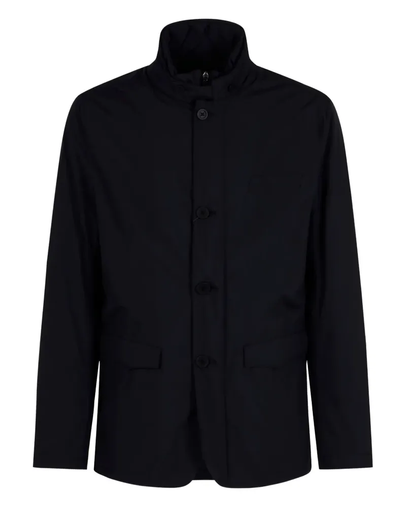 Herno button-up coat - Blau Blau