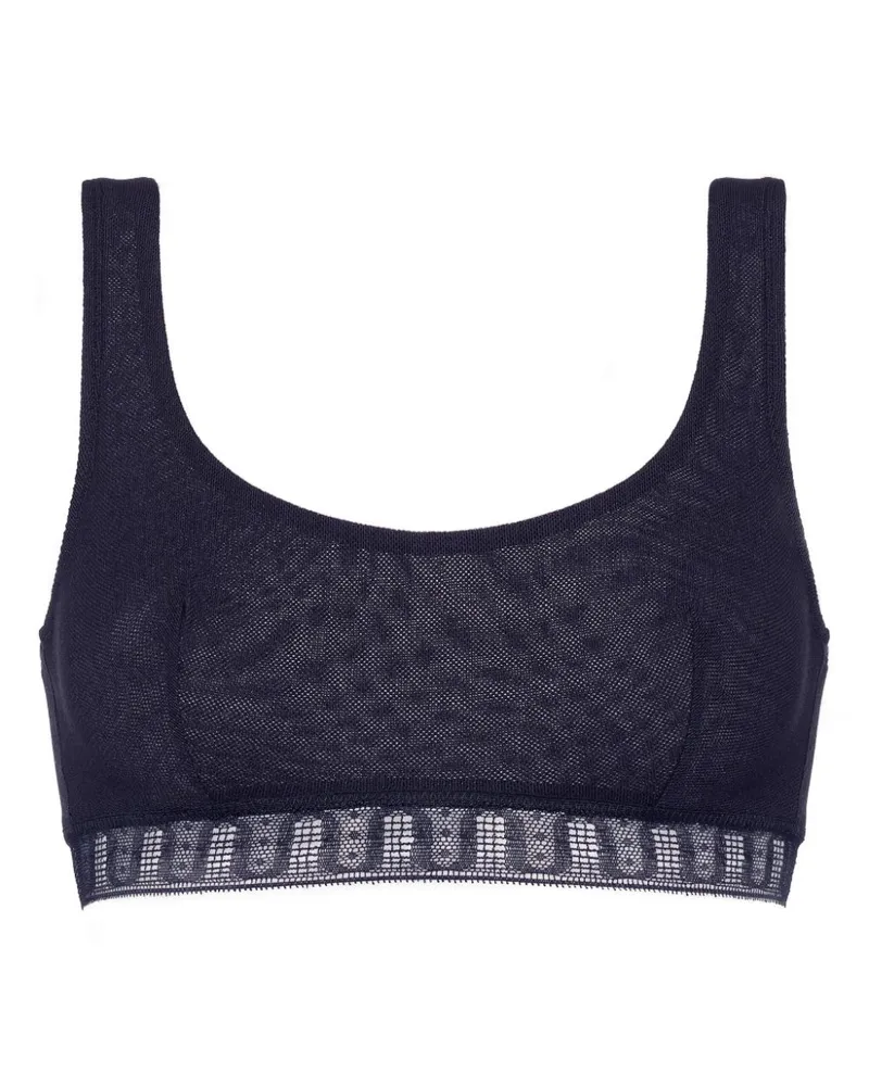 Eres BH aus Chiffon - Blau Blau