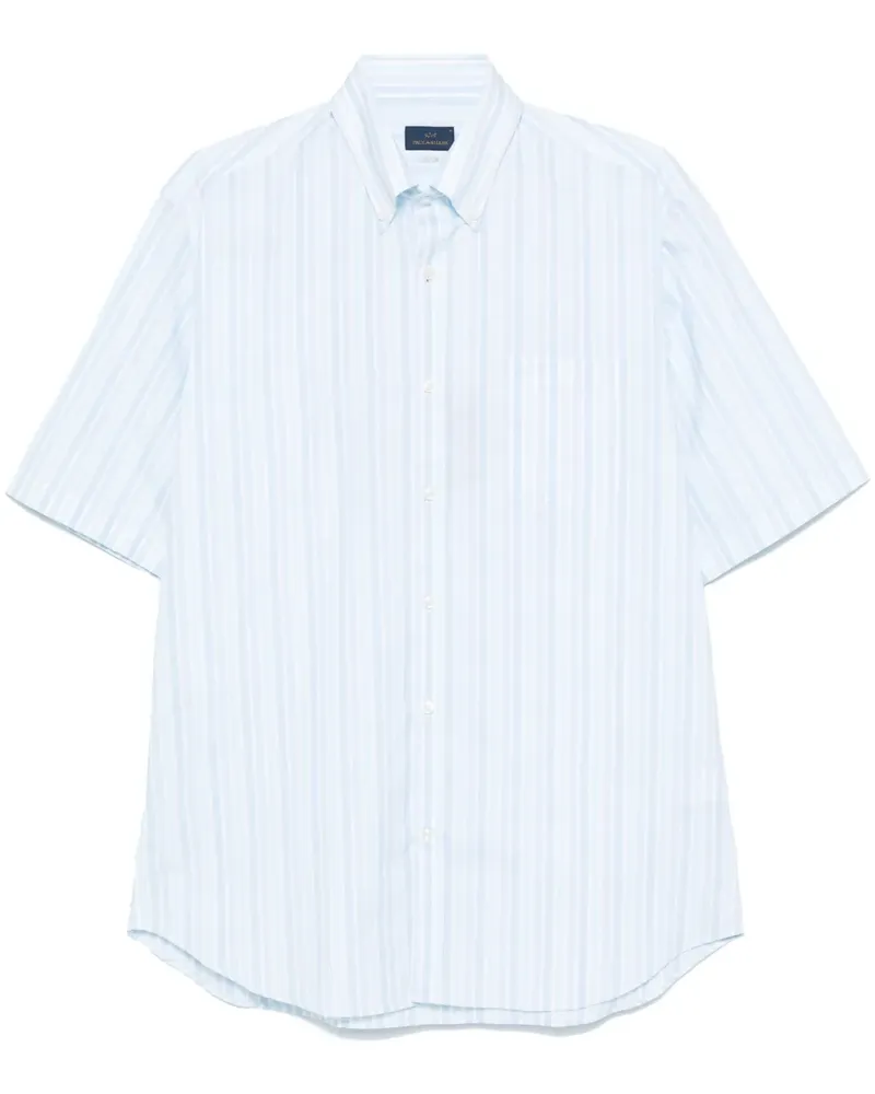 Paul & Shark Gestreiftes Hemd - Blau Blau