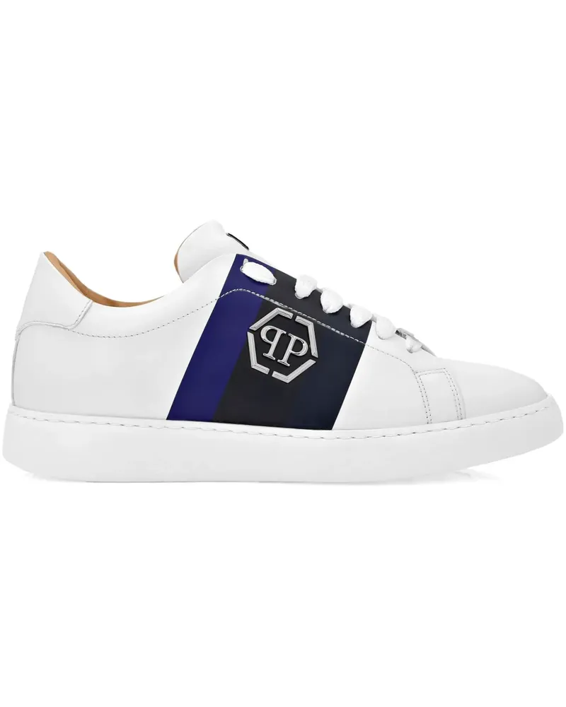 Philipp Plein Lo-Top Sneakers - Weiß Weiß