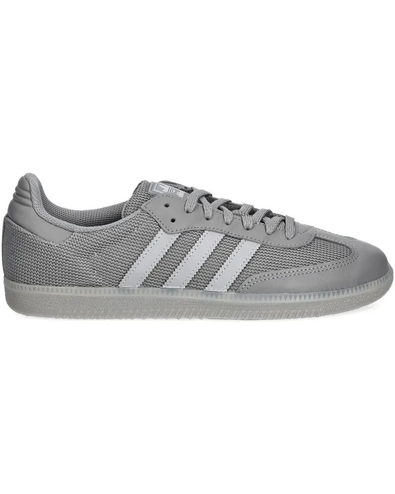 adidas Samba OG Sneakers mit Streifen - Grau Grau