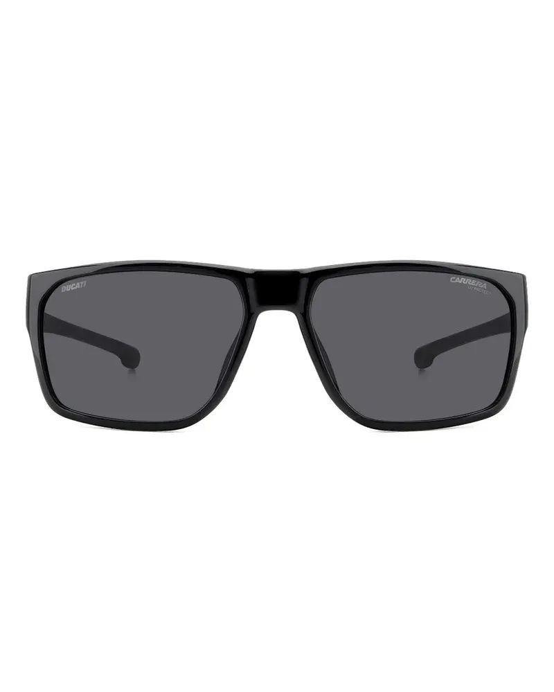 Carrera x Ducati Sonnenbrille mit eckigem Gestell - Schwarz Schwarz
