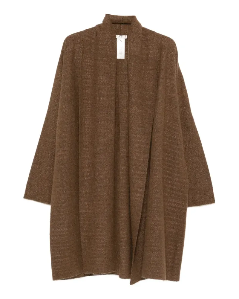 The Row Novaan open-front coat - Braun Braun