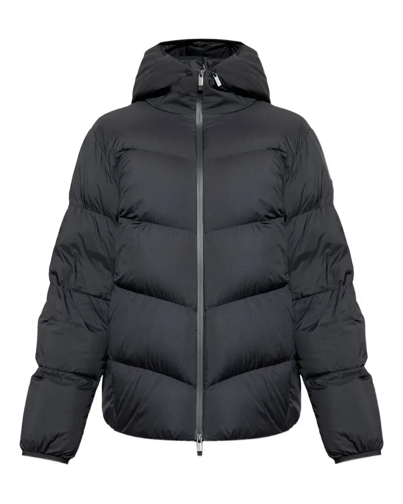 Moncler Forez Steppjacke mit Kapuze - Schwarz Schwarz
