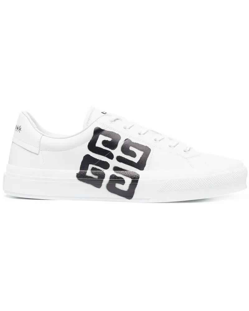 Givenchy City Sport Sneakers mit 4G-Print - Weiß Weiß