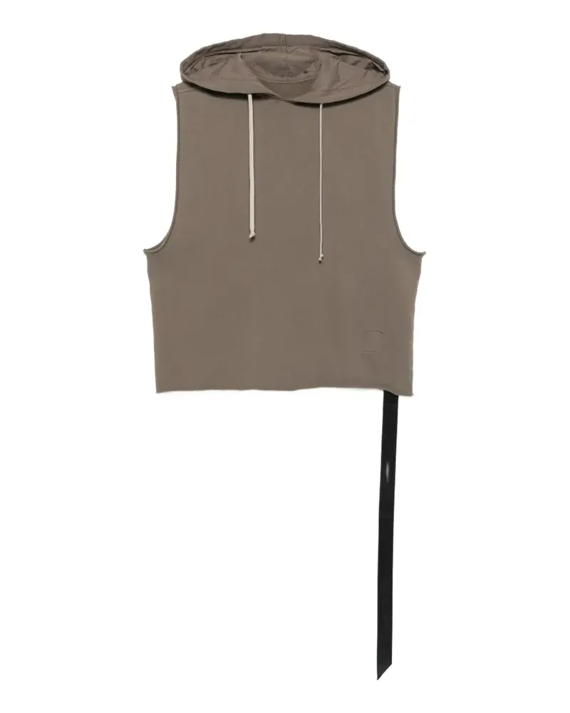 DRKSHDW by Rick Owens drawstring sleeveless vest - Grau Grau