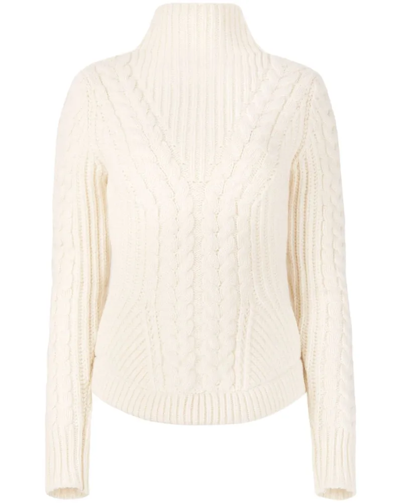 Nina Ricci Pullover aus Wollgemisch Nude