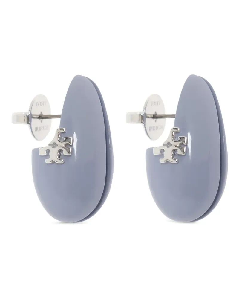 Tory Burch Wellen-Ohrringe - Blau Blau