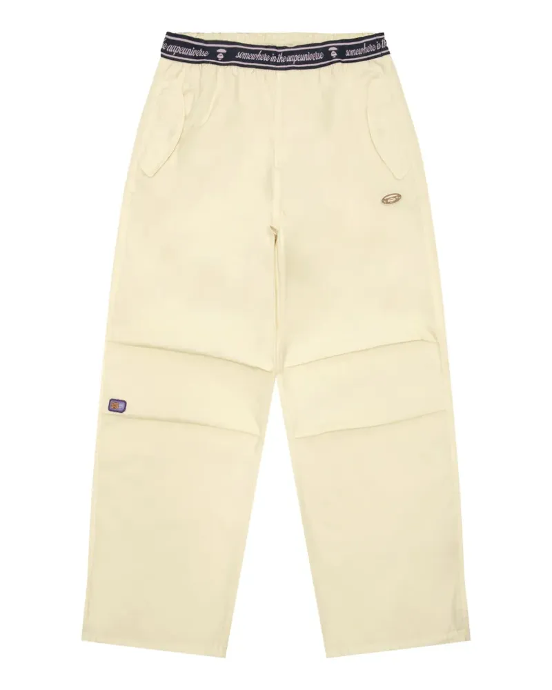 BAPE Hose mit elastischem Bund - Nude Nude