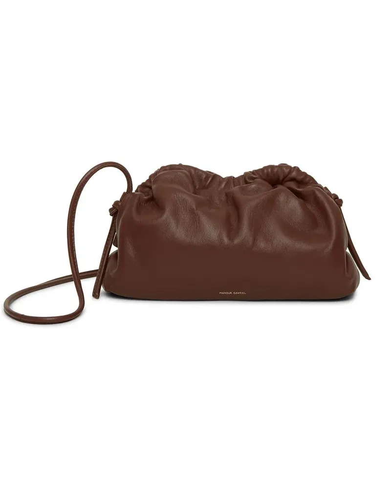 Mansur Gavriel Mini Cloud Clutch - Braun Braun