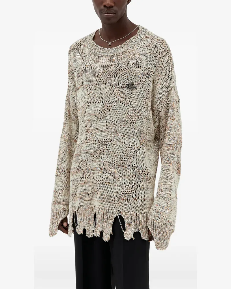 Vivienne Westwood Colette Pullover im Distressed-Look - Nude Nude
