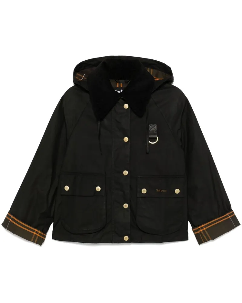 Barbour Reighton Spey Jacke - Schwarz Schwarz