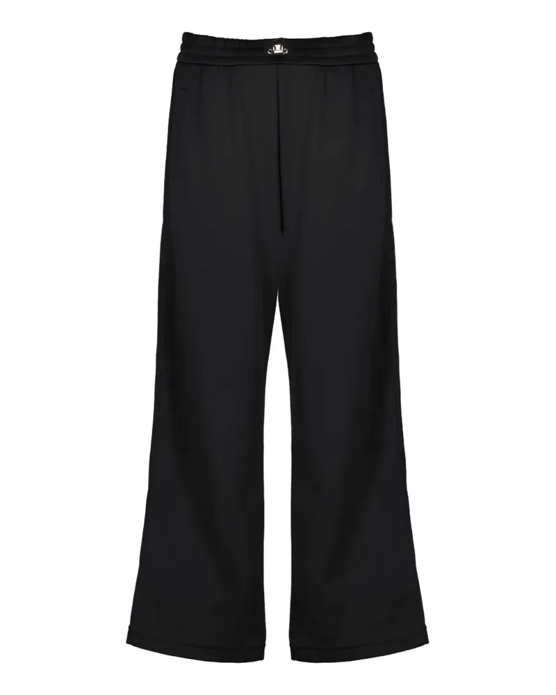 Fendi Hose mit Logo-Gravur - Schwarz Schwarz