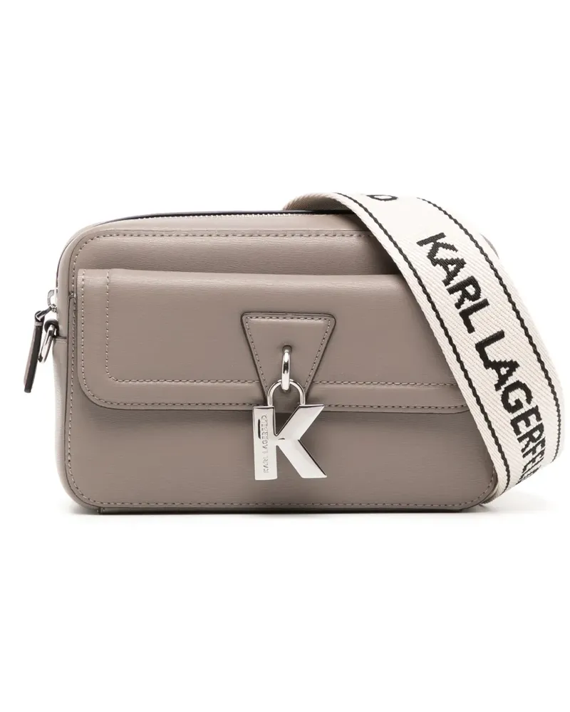 Karl Lagerfeld Klock Umhängetasche - Grau Grau